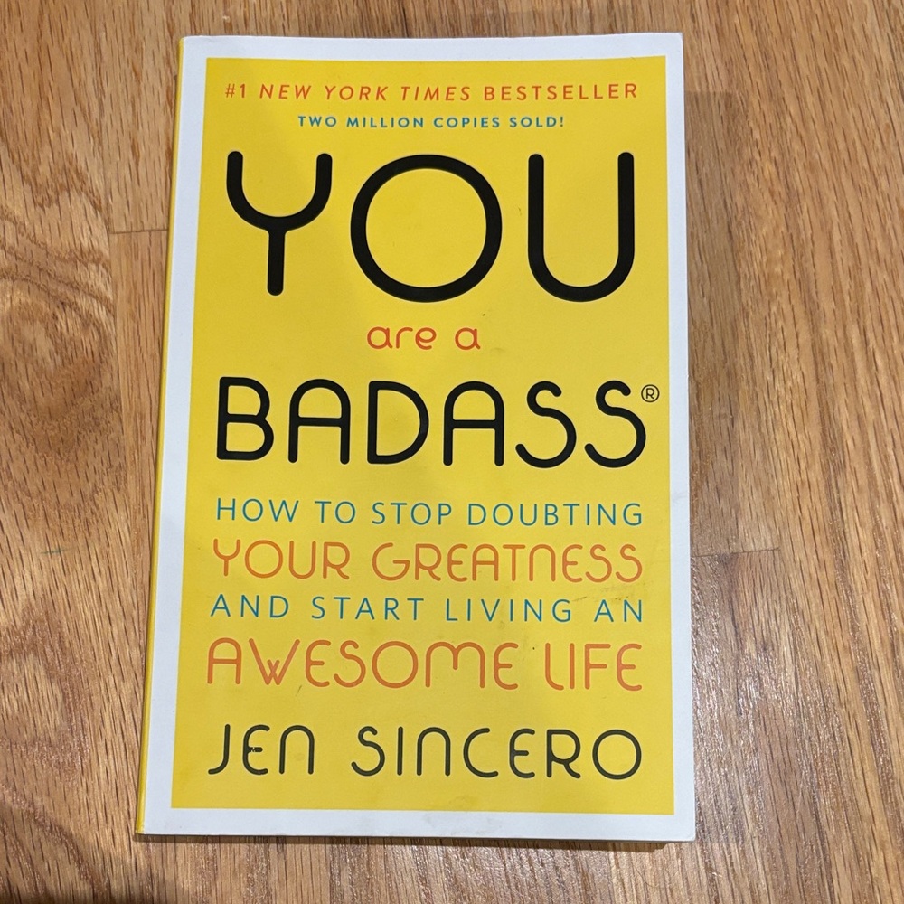 You Are a Badass Book by Jen Sincero